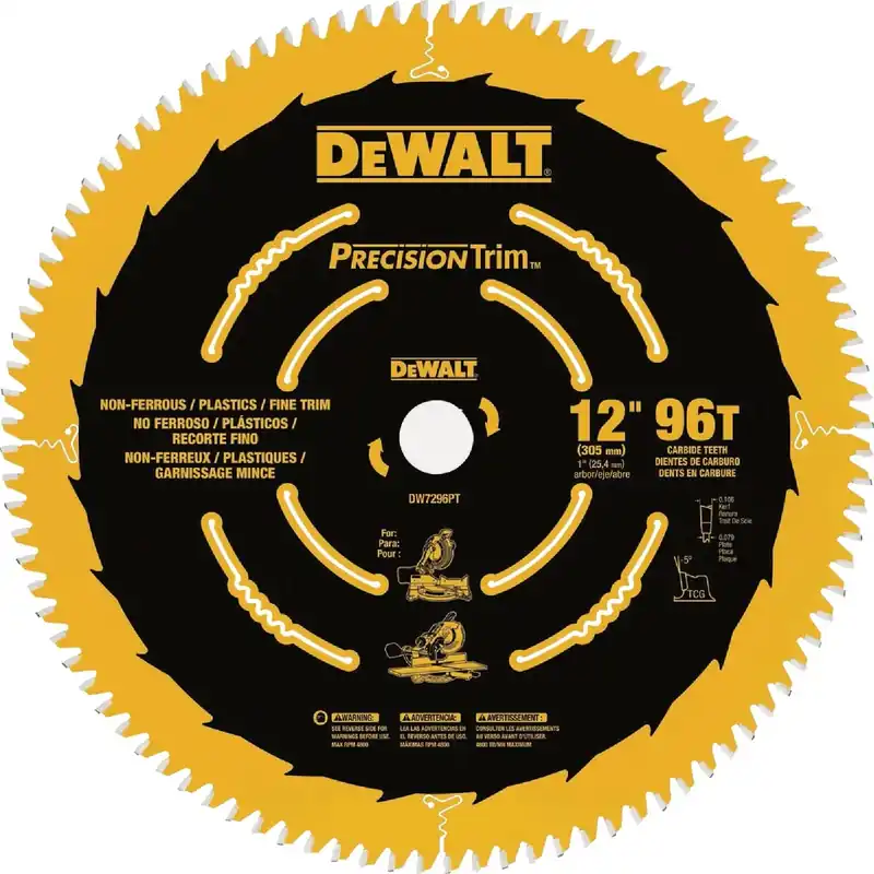 Fine Crosscut Blade, 96-Tooth X 12 In.