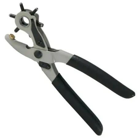 27216 Revolving Punch Tool - Precision Hand Tool For Leather And Crafting