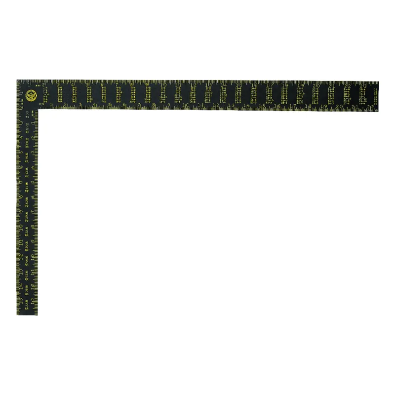 45-011 24 In. Aluminum Rafter Square With Sae Graduation