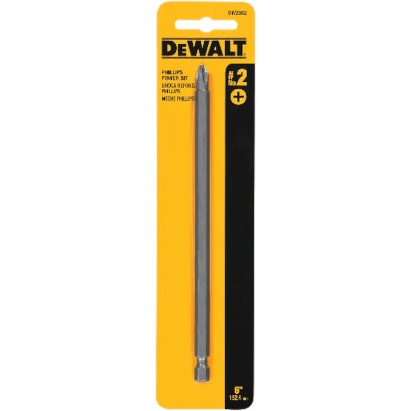  2 Phillips Power Bit, 6 In.