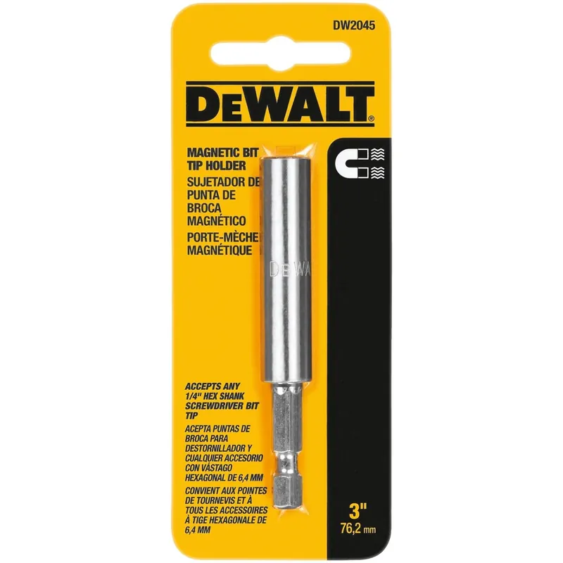Magnetic Bit Tip Holder, 3 In.