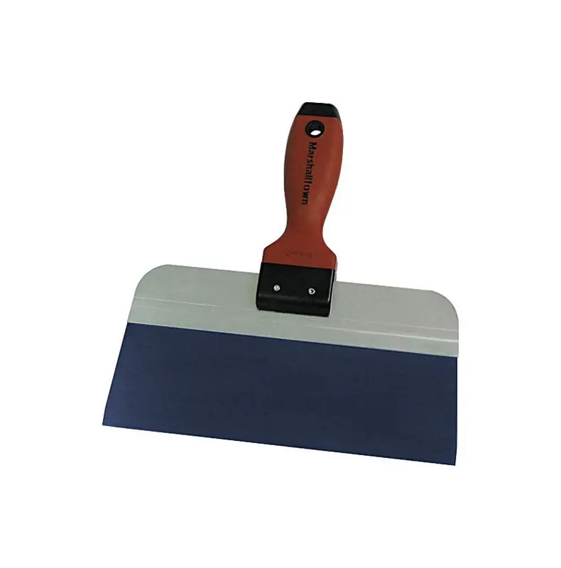 10 In. Blue Steel Taping Knife With Durasoft Handle