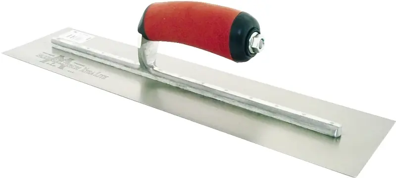 Finishing Trowel, Curved DuraSoft Handle, 16 X 4-In.