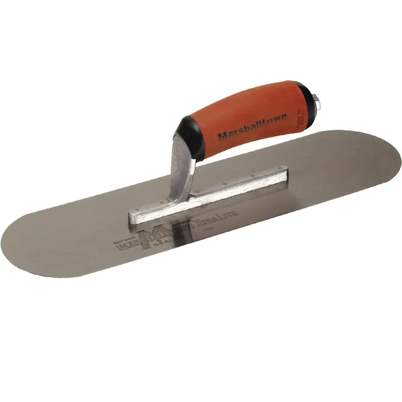 Pool Trowel, Flexible Steel Blade, 14 X 4-In., DuraSoft Handle