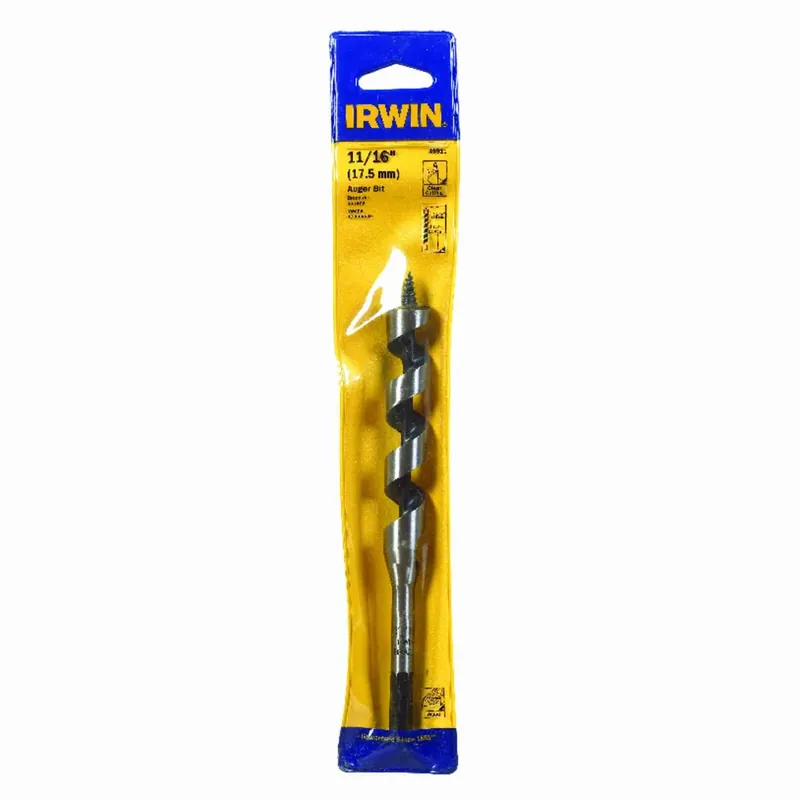 Solid-Center Auger Bit, 11/16-In.