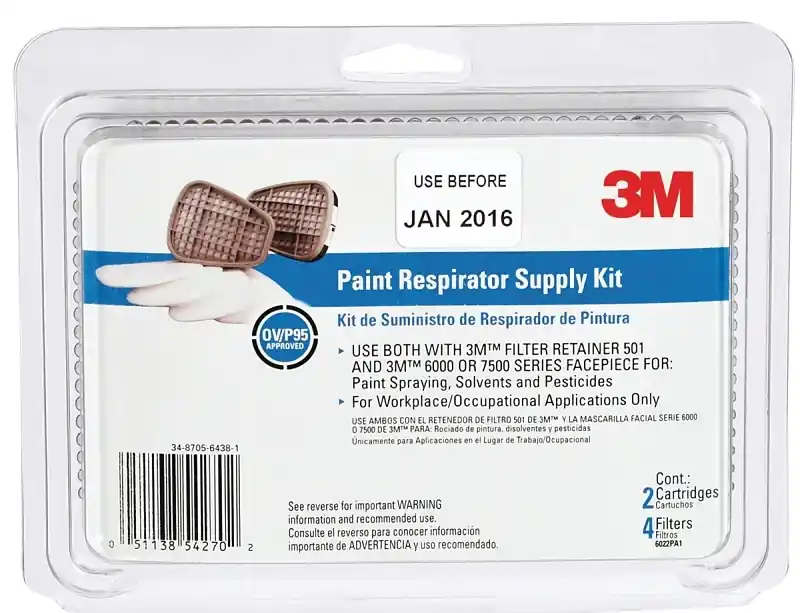 Paint Project Respirator Kit, OV/P95