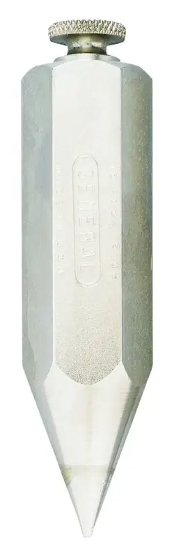 5 Oz Steel Plumb Bob 3-3/8 In. Length Hexagonal Shape