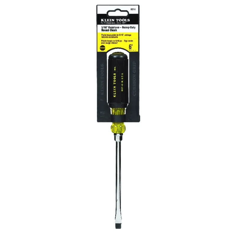 5/16 X 6-In. Cushion-Grip Screwdriver With Keystone Tip