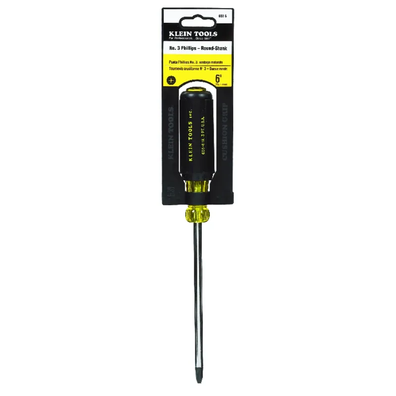 Cushion-Grip 3 Phillips Screwdriver, 6 X 11-In.