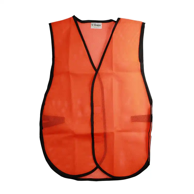 C.H. Hanson Safety Vest Orange One Size Fits All