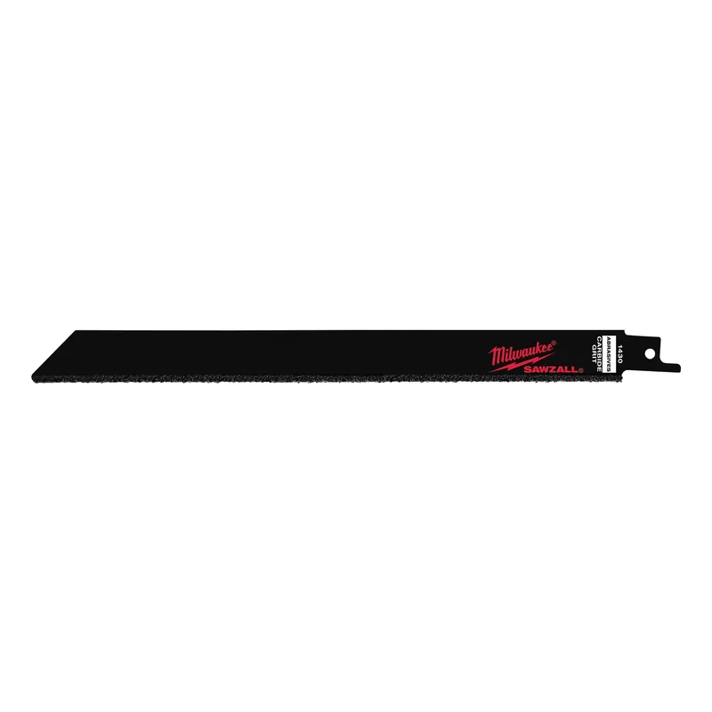 Milwaukee Sawzall 9 In. Carbide Grit Reciprocating Saw Blade 3 Pk