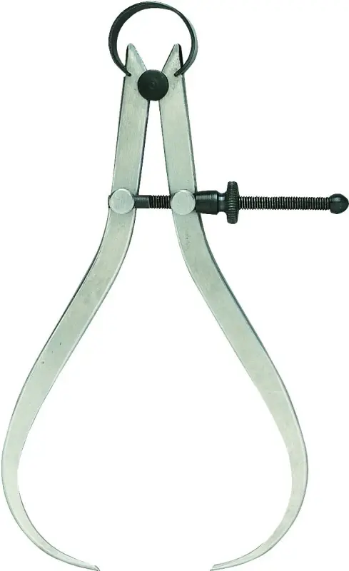 Outside Caliper Measure, Steel, 6 In.