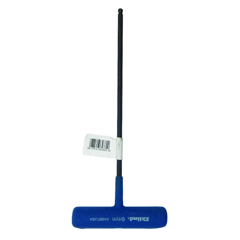 6 Mm Metric T-handle Power Hex Key 9 In. Alloy Steel