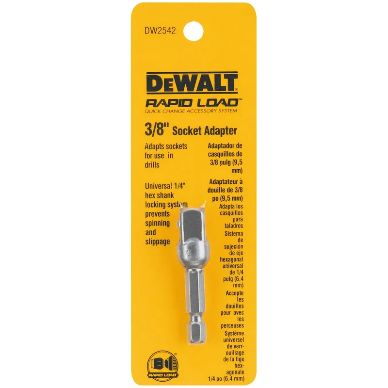 Socket Adapter, 3/8 In.