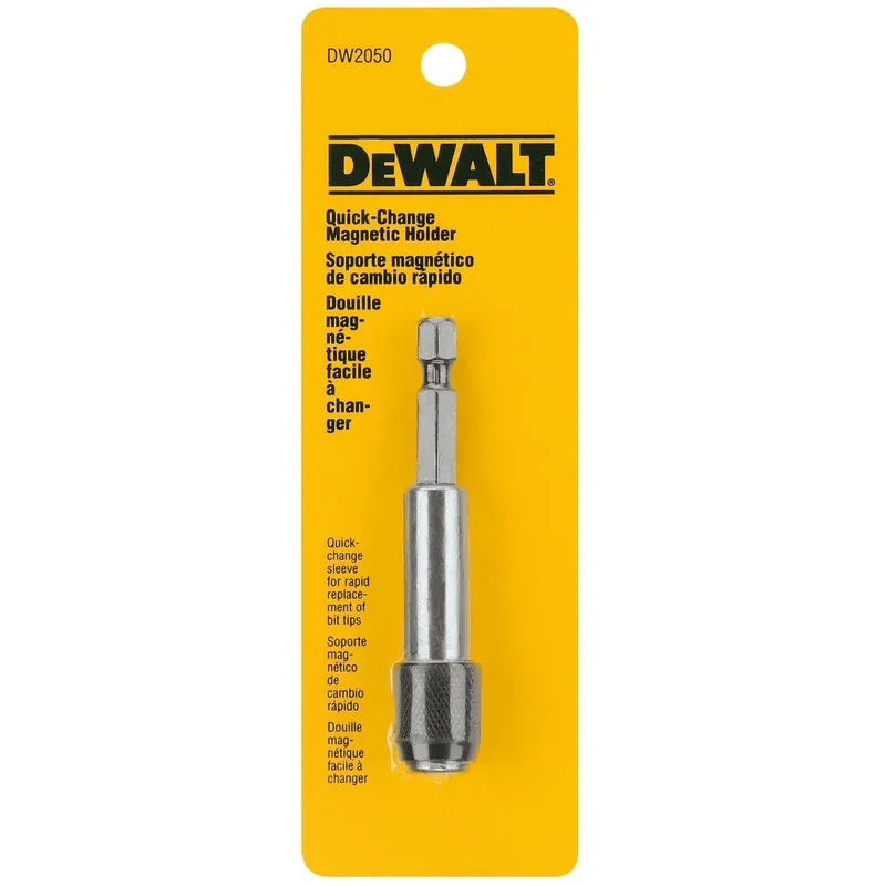 3 In. Magnetic Hex Shank Bit Holder With Quick Connect System