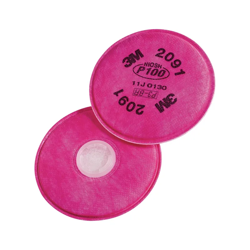 3M P100 Sanding And Lead Paint Removal Particulate Filter 6000&7500 Pink 2 Pk