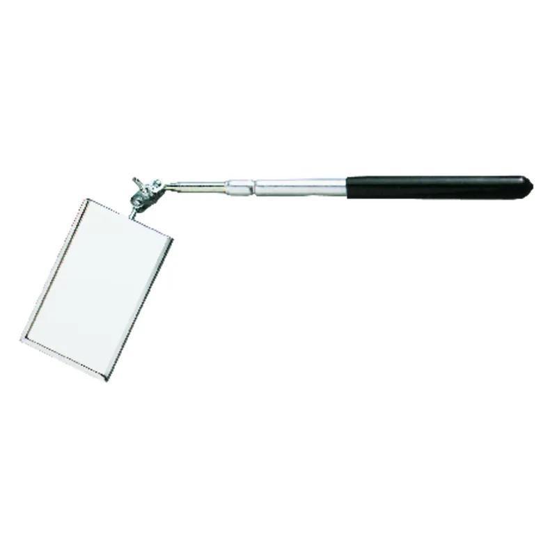 3-1/2 X 2 In. Inspection Mirror, 11-1/2 To 16 In. Expandable Handle