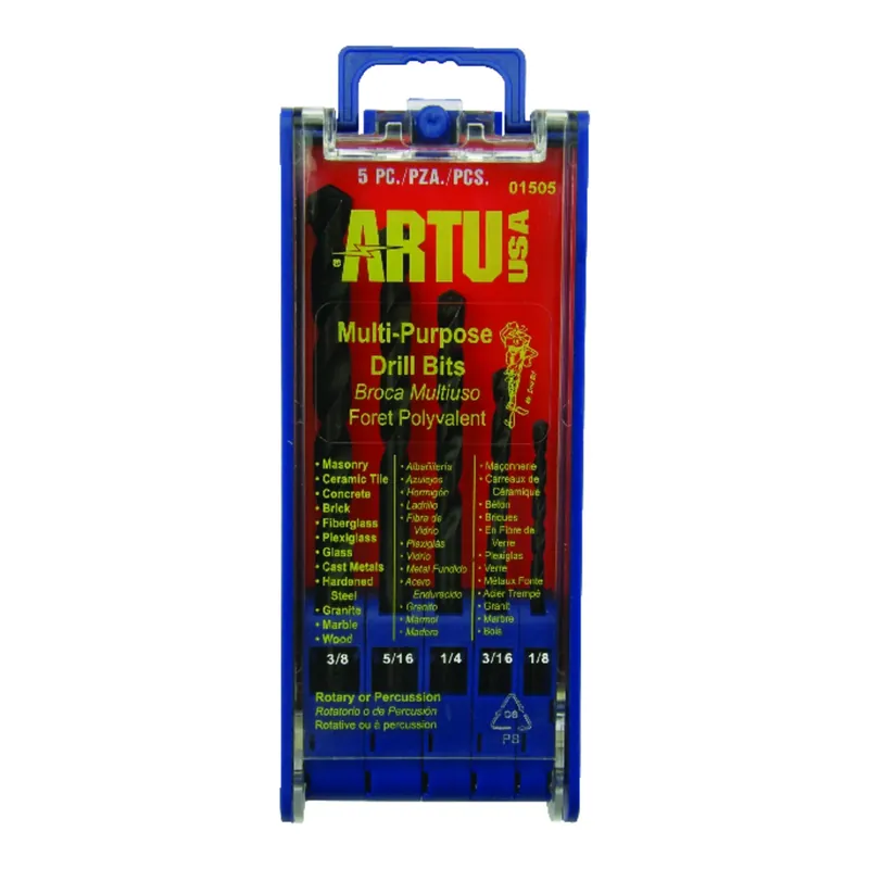 Multi-Purpose Drill Bits, 5-Pc. Set