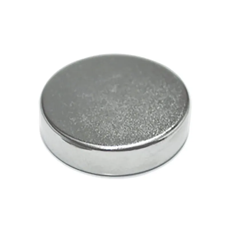 Magnet Source .118 In. L X .709 In. W Silver Super Disc Magnets 6.5 Lb. Pull 3 Pc