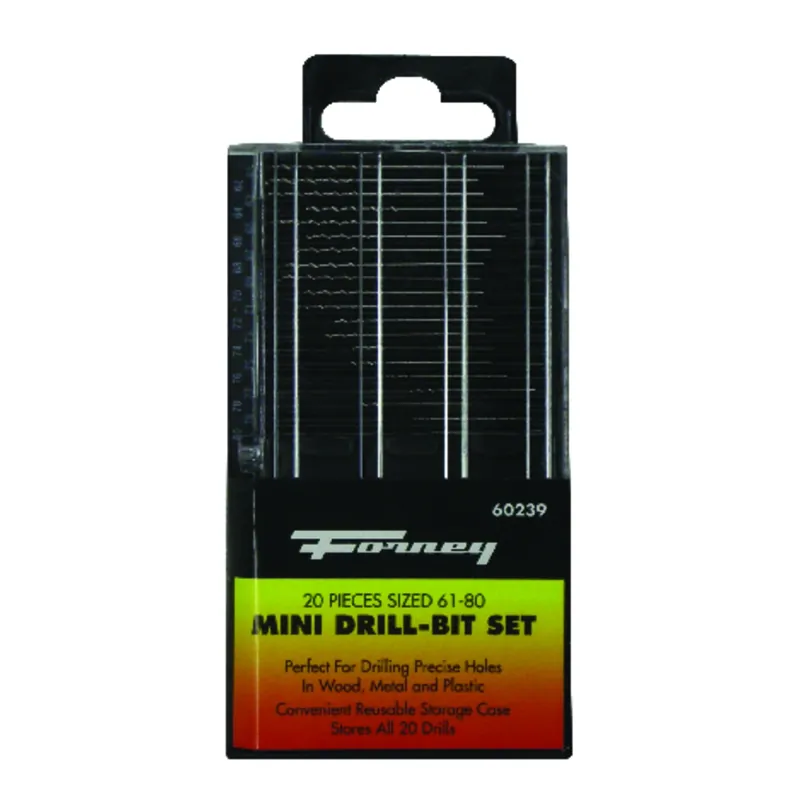 Mini Drill Bit Set, 20-Pc.