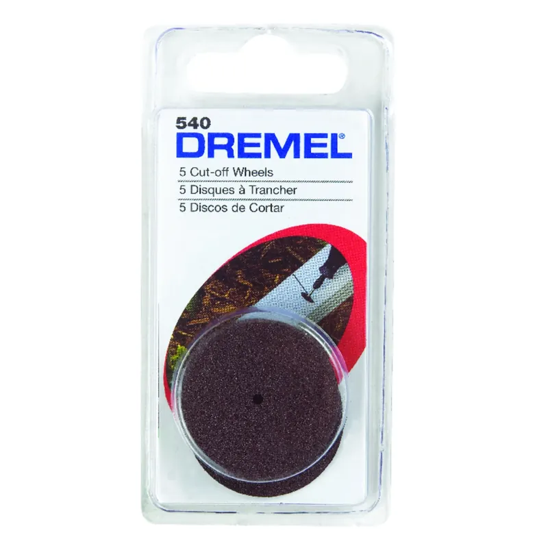 Dremel 1-1/4 In. D X 1/8 In. X 0.06 In. Thick Metal Cut-Off Wheel 5 Pk