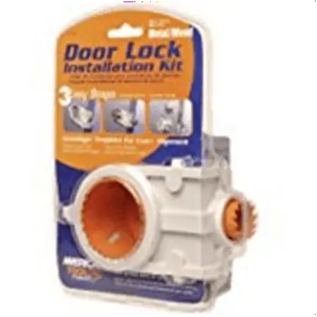 17104 Bi-metal Door Lock Installation Kit For Easy Door Lock Installation