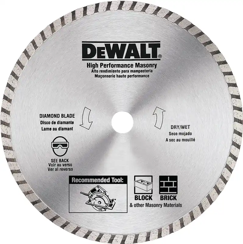 DeWalt 7 In. D X 5/8 In. Diamond Masonry Blade 1 Pk