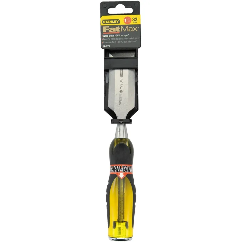 Stanley FatMax Thru-Tang 1-1/4 In. W Wood Chisel 1 Pk