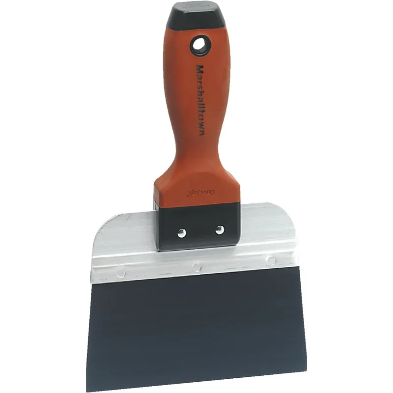 6 In. Blue Steel Taping Knife With Durasoft Handle