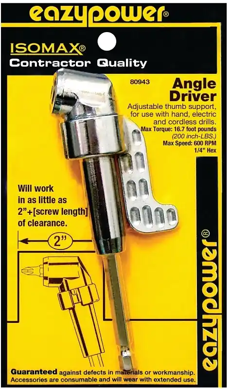 Isomax Hex 2 In. L Drilling And Driving Utility Set Steel 1 Pc