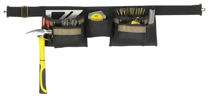 8 Pocket Tool Apron For Waist Sizes 29 To 46 Inches