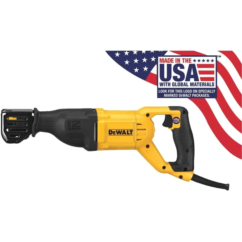 12-amp Reciprocating Saw With Variable Speed And Keyless Blade Clamp