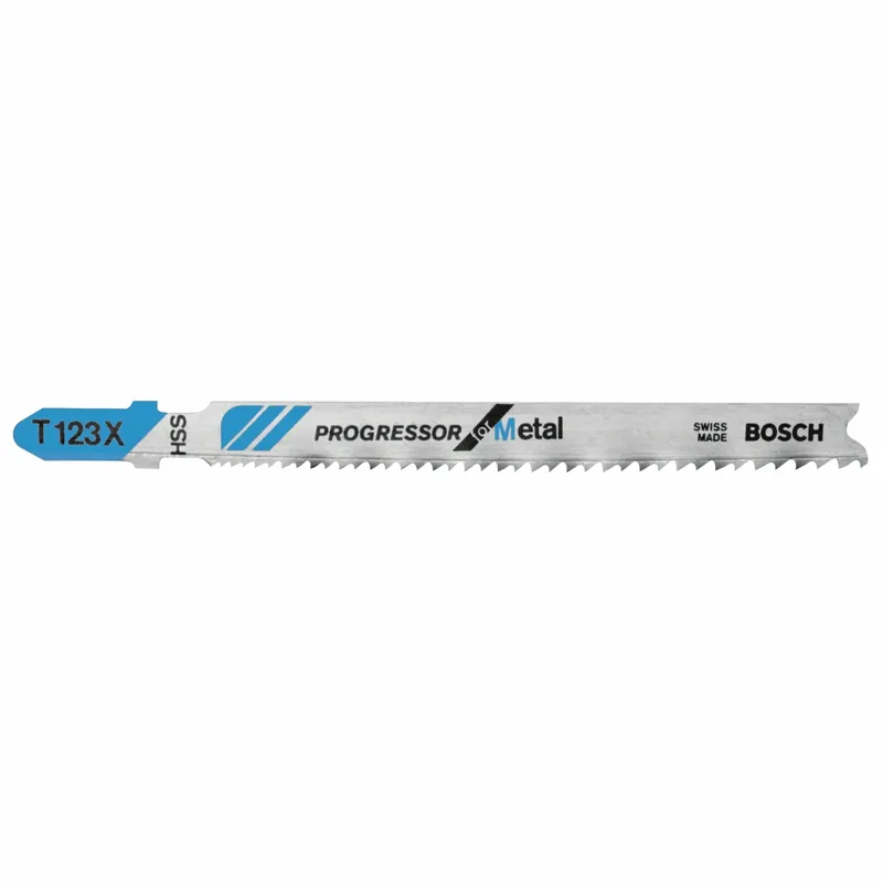 Bosch 4 In. Metal T-Shank Side Set And Ground Jig Saw Blade Assorted TPI 3 Pk