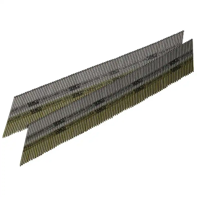 Senco 1-1/4 In. L X 15 Ga. Angled Strip Bright Finish Nails 34 Deg 4000 Pk