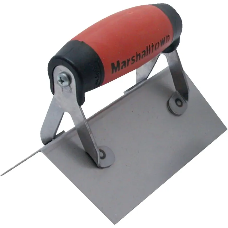 2-1/2 In. W Spring Steel Outside Corner Trowel With Durasoft Handle