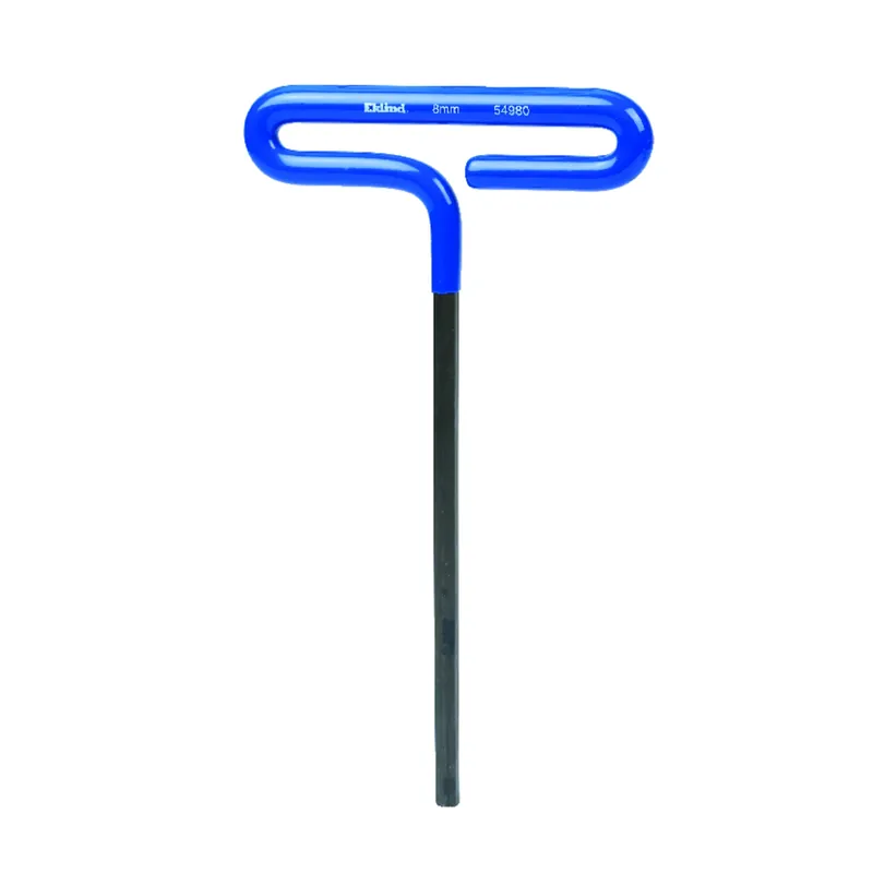 8 Mm Metric T-handle Hex Key 9 In. Alloy Steel 1 Pc