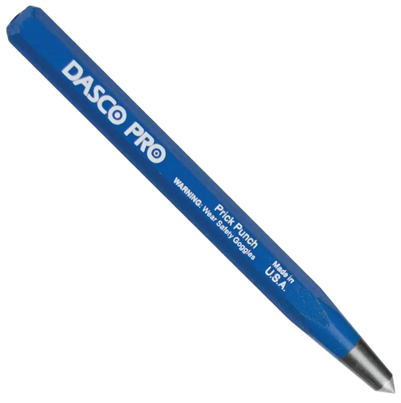 1/4 In. High Carbon Steel Prick Punch 4 In. Length Model 539-0