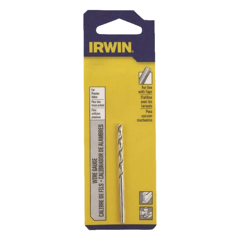 40 X 2-3/8 In. High Speed Steel Wire Gauge Bit Straight Shank 1 Pc