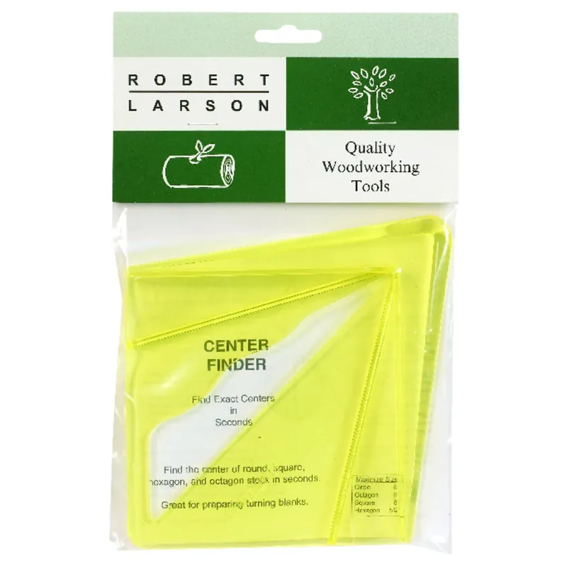 Robert Larson 9-1/2 In. L X 6 In. H Plastic Center Finder