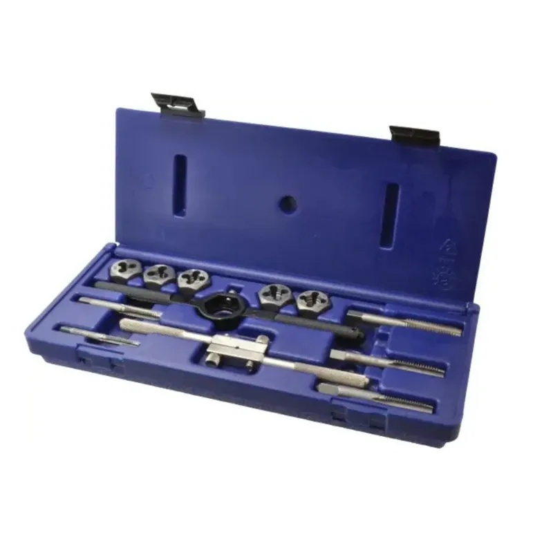 Hanson High Carbon Steel 12-piece Tap And Die Set Model 24612