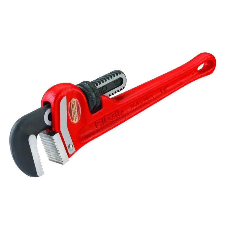 Cast Iron Pipe Wrench, 12-In., 2-In. Jaw Capacity