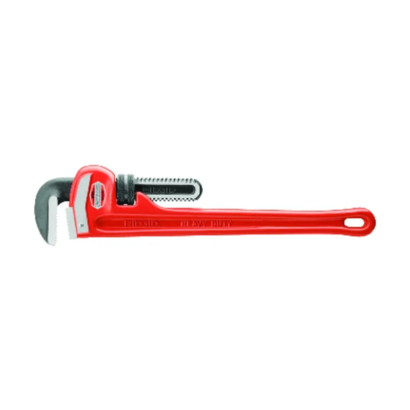 Cast Iron Pipe Wrench, 24-In., 3-In. Jaw Capacity