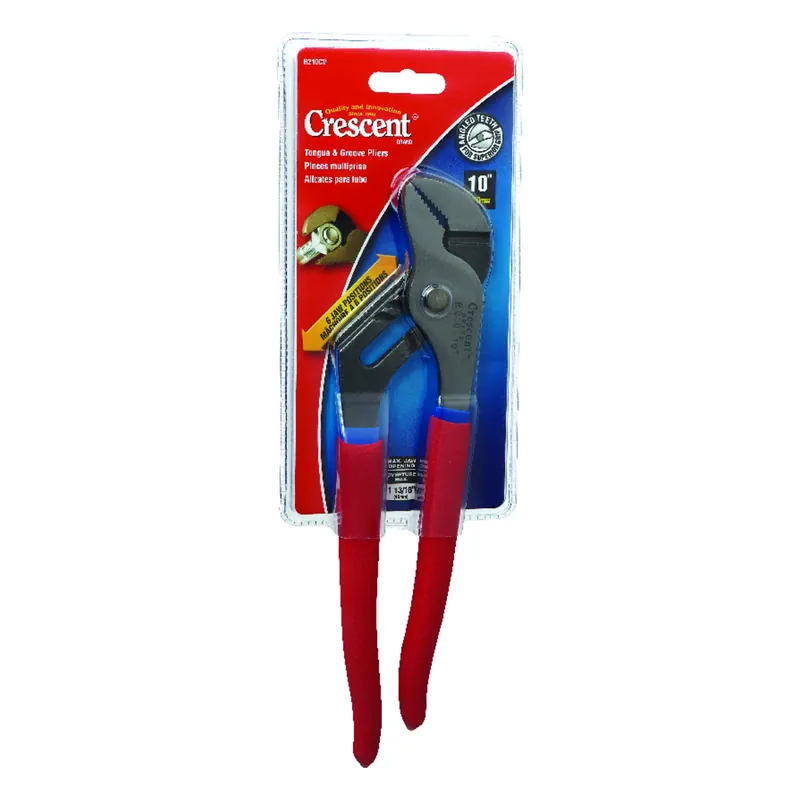 10 In. Alloy Steel Straight Jaw Tongue And Groove Pliers Rt210cvn-05