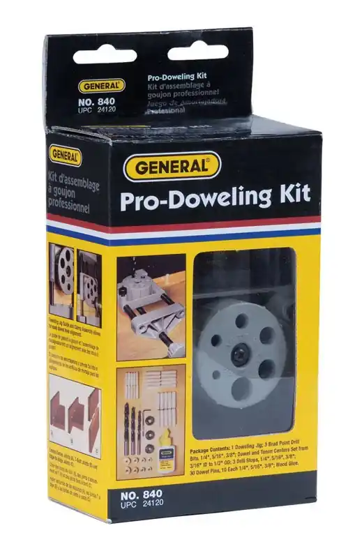 6-Size Precision Doweling Jig Kit