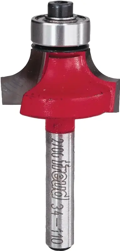 1/4-In. Carbide Round-Over Router Bit