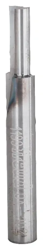 3/16-In. 2-Flute Straight Router Bit