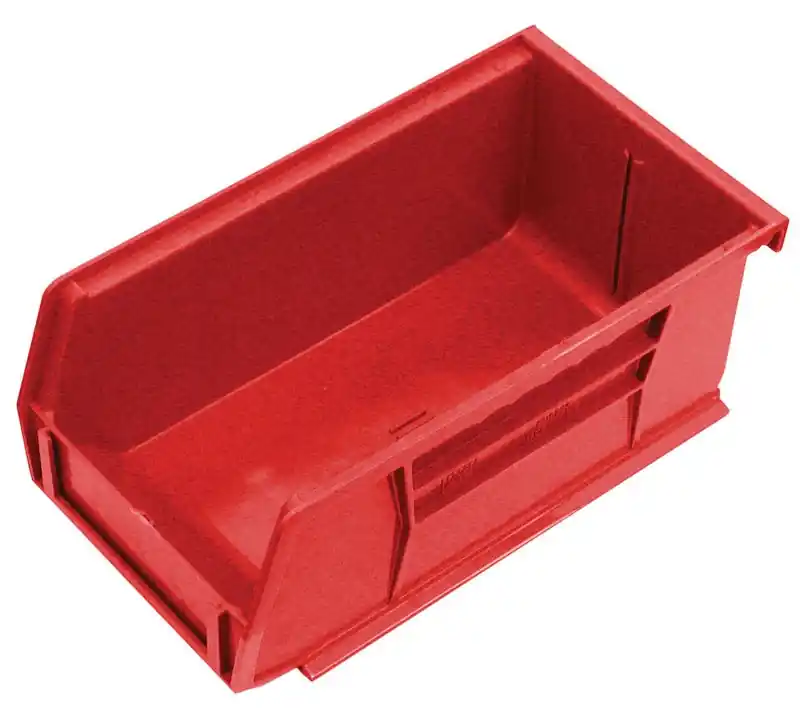4-1/8 In. W X 3 In. H Red Polypropylene Tool Storage Bin