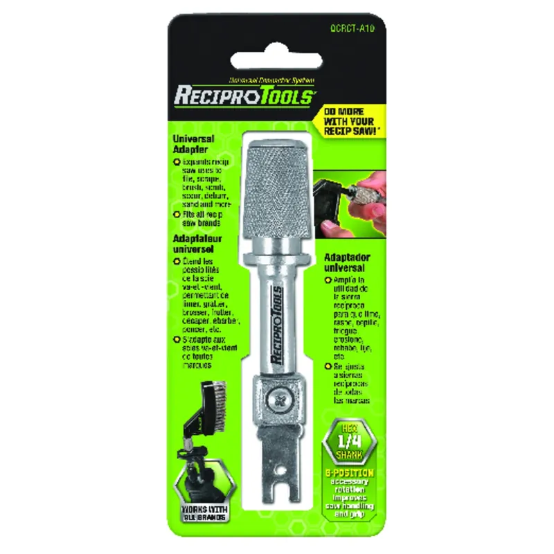 Universal Adapter For Reciprocating Saws - Model Rct-a10