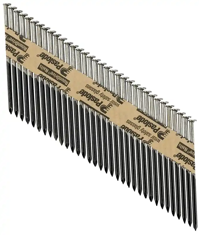 Paslode RounDrive 3-1/4 In. L Angled Strip Hot-Dip Galvanized Framing Nails 30 Deg 2000 Pk