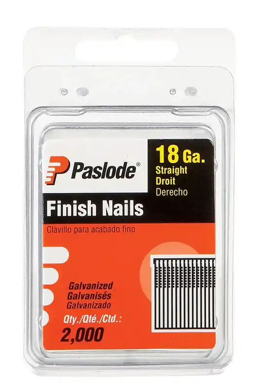Paslode 1-1/4 In. L X 18 Ga. Straight Strip Galvanized Brad Nails 2,000 Pk